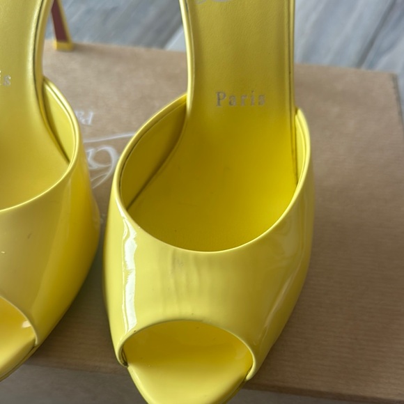 Christian Louboutin Yellow Women's Shoes - Picture 3 of 5